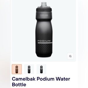 NEW CamelBak Podium Charcoal Bottle